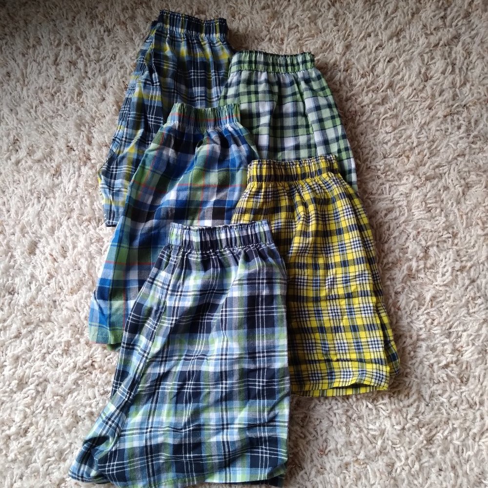 5 Pair Boys Classic Boxers